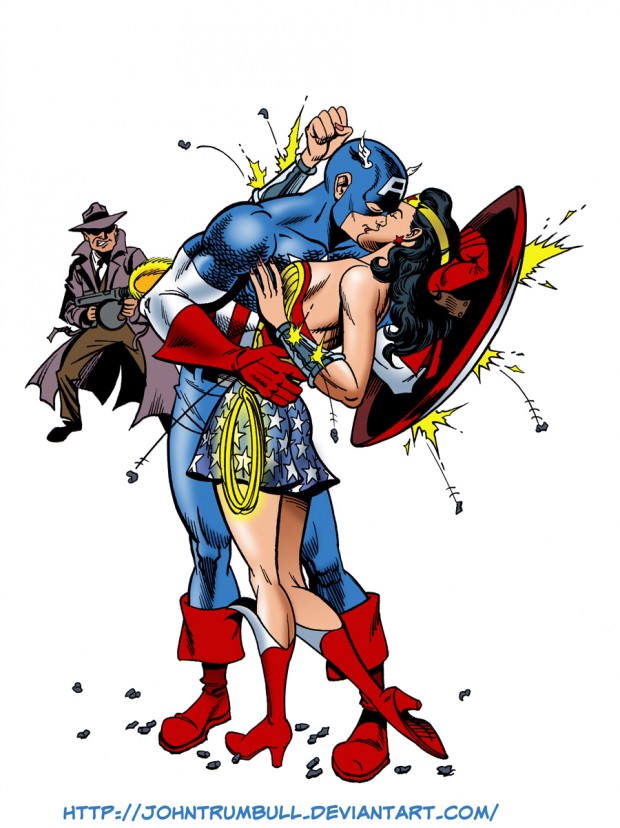 C'mon Marvel & DC, let's get the cross-overs back so we can see this romance blossom!