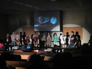 The RKO Army on role call.