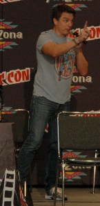 John tells his excited fans to be patient. 