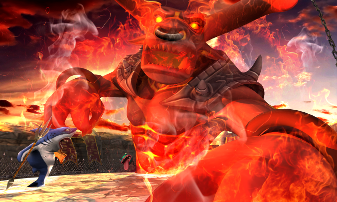 That's a shark with a trident. Your argument is invalid.