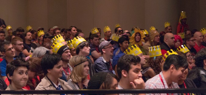 Fans at the full NYCC panel